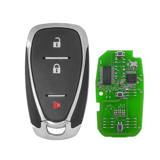 Chevrolet Cruze Traverse 3 Button 433Mhz Smart Key 2018-2023 For HYQ4EA | Aftermarket